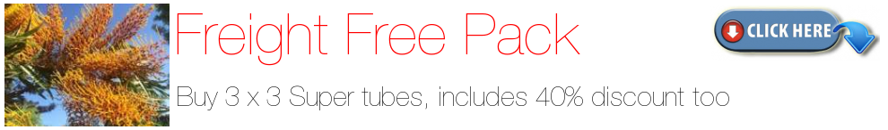 Freight free pack 3 x 3 ST