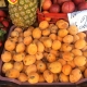 Loquat fruit in the market Portugal
