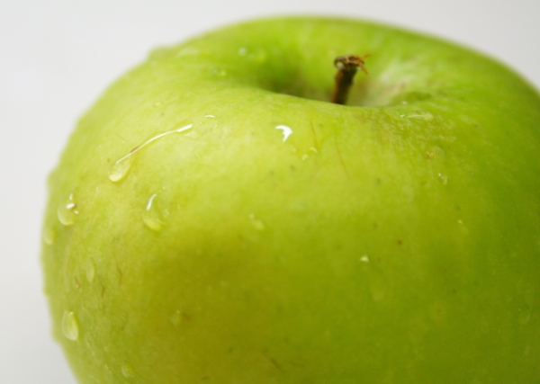 Granny Smith Apple close up By