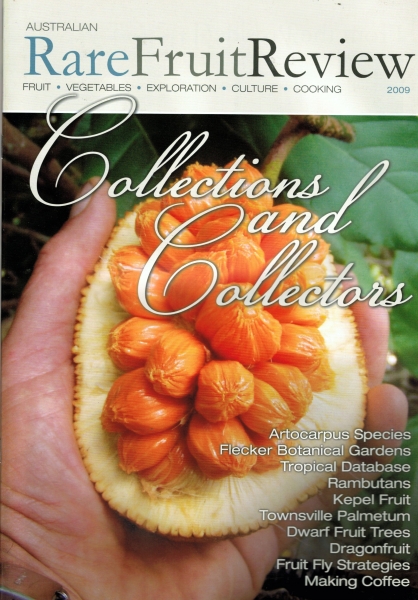 Front Cover of 2009 Rare Fruit Review