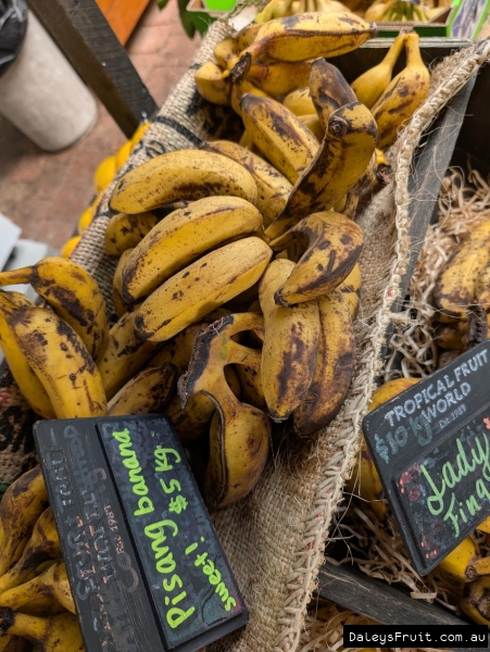 Ripe Pisang bananas for Sale at TropicalFruit World