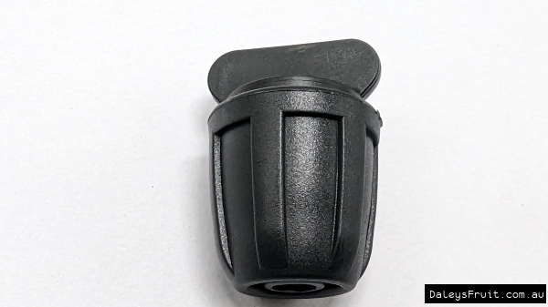 Shows the end stop when screwed together and how they are delivered to you.