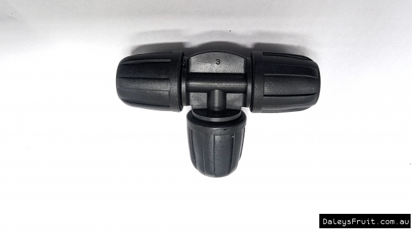 This is how your 12mm T Piece connector will be when you first receive it