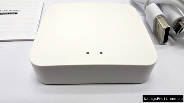 Front view of the smart gateway