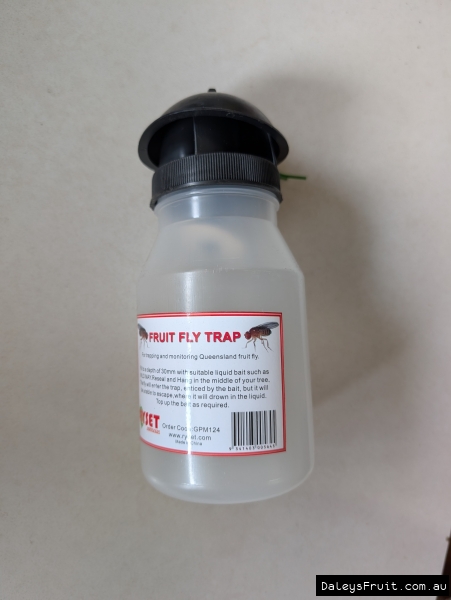 Wild May fruit fly trap bottle and lid design