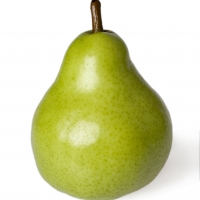 Pear Packhams Triumph By Apple and Pear Australia Ltd [CC BY 2.0 (https://creativecommons.org/licenses/by/2.0/)] From Flickr https://flic.kr/p/j3FAmL