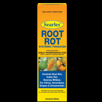 Box packaging of Searles Root Rot Phosphorous Acid Systemic Fungicide